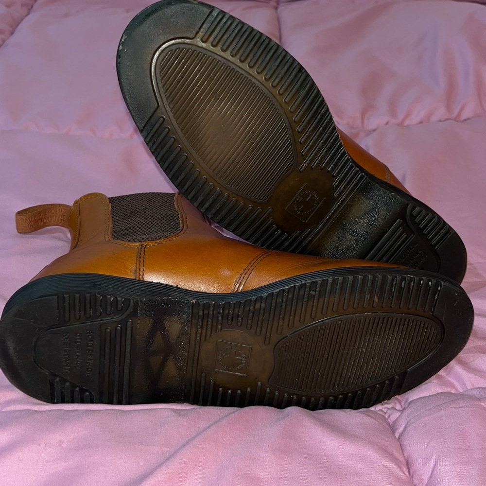 Dr. Martens Flora Chelsea Ankle Boots Mocha Brown Women's Size 8US 6UK 39EU - Picture 6 of 6